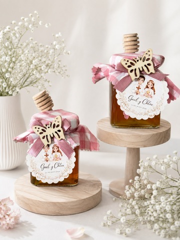TARRO DE MIEL Personalizada EDICIÓN BELLA (125 GR)