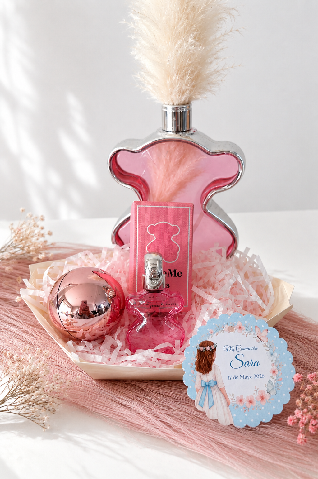 Mini Perfume Tous loveMe con Balsamo labial en Barquita de bambú