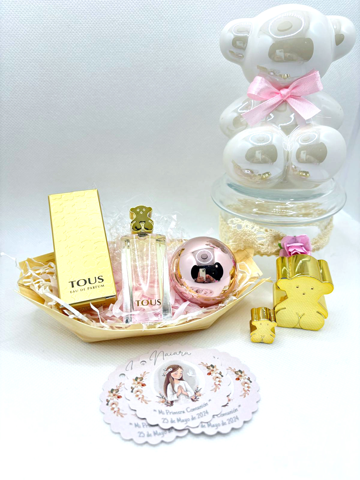 Mini Perfume Tous EDP EN Barquita de bambú