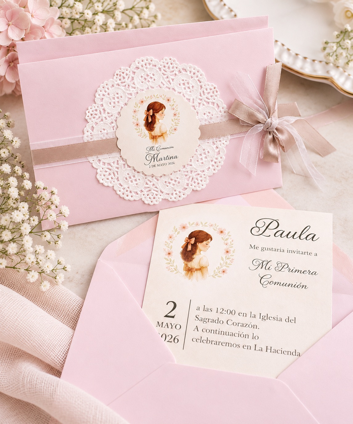 Invitaciones Personalizadas para bodas,comuniones y bautizos