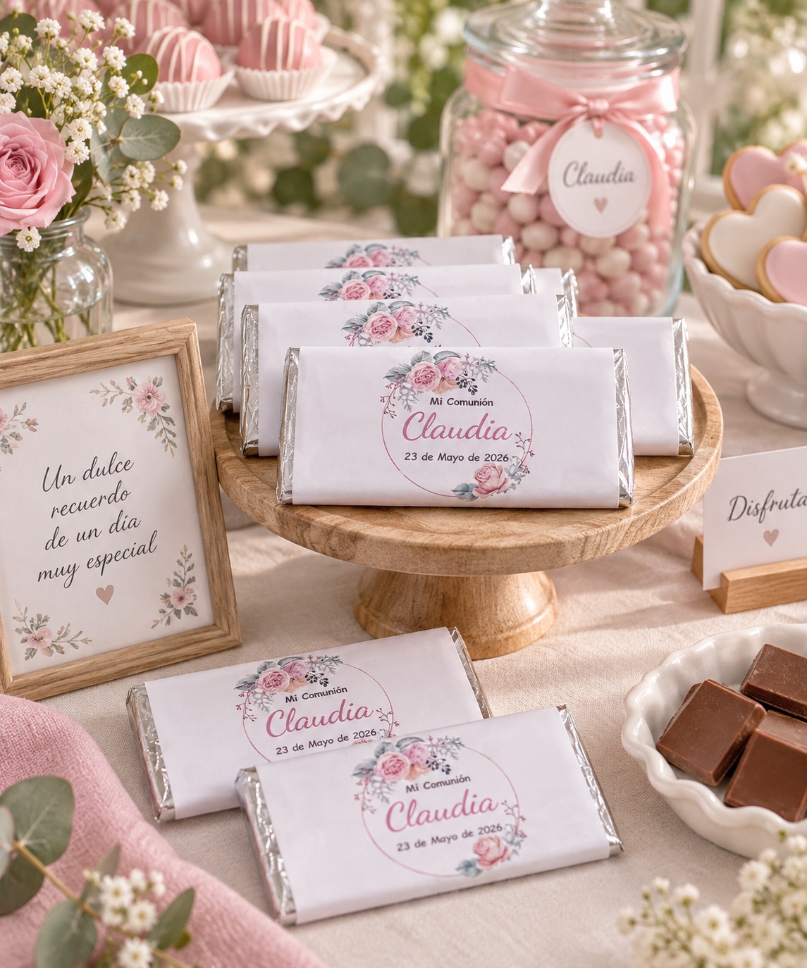 Chocolatinas personalizadas