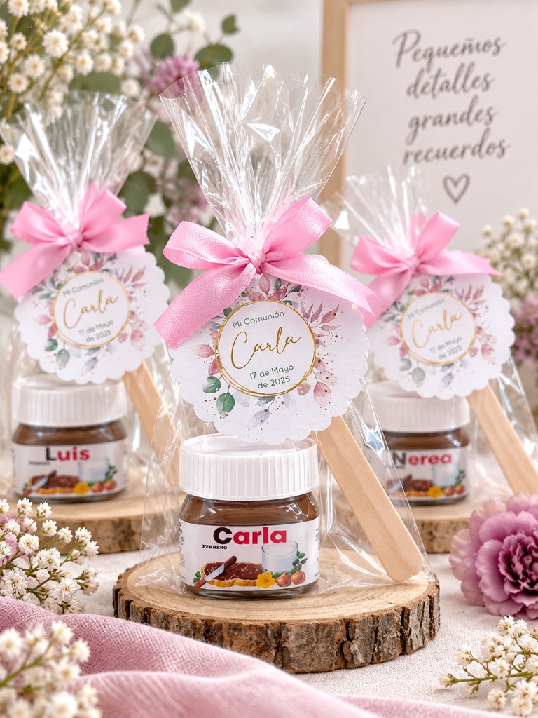 Mini Nutella personalizada