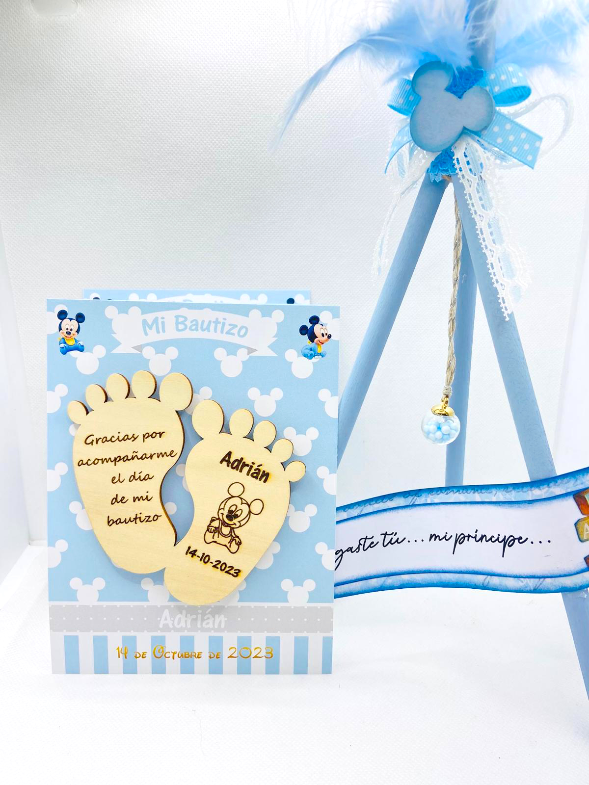 Imanes de madera personalizados