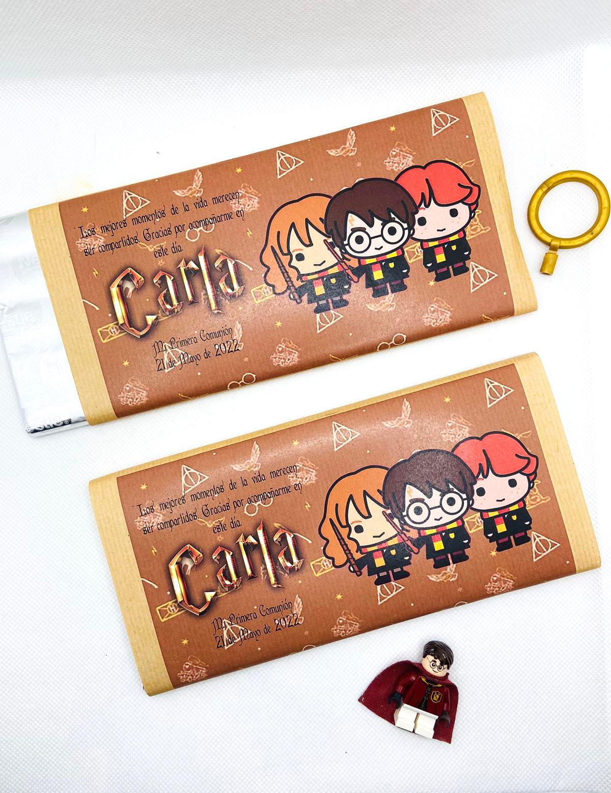 Invitación Tableta de Chocolate personalizada