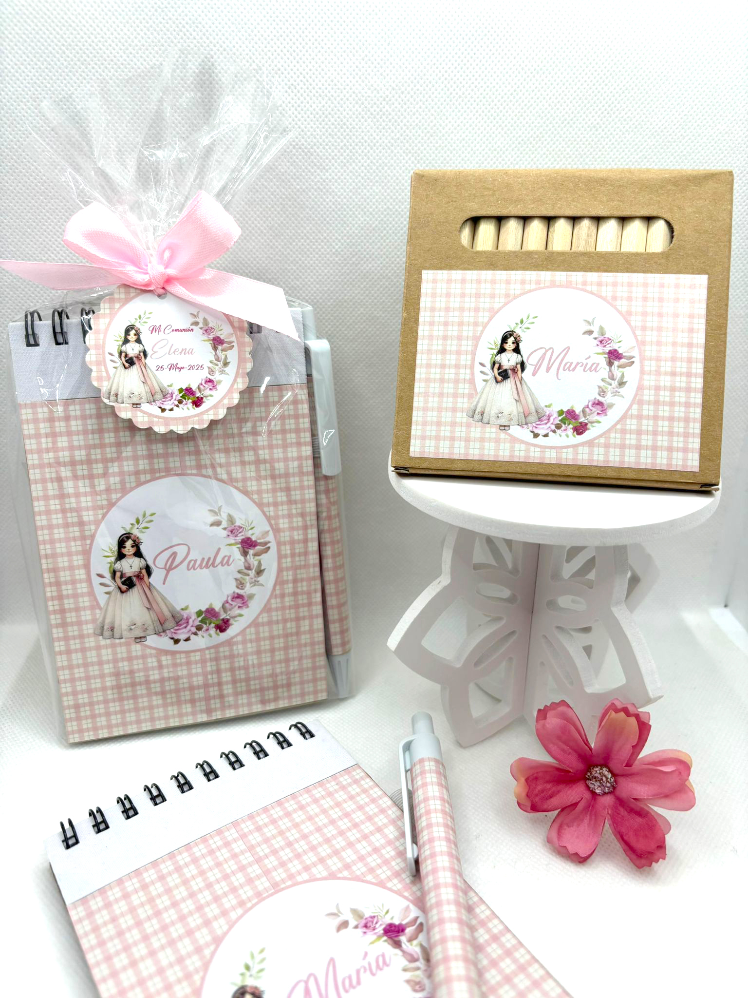 Mini Libreta Personalizada y Lapiceros
