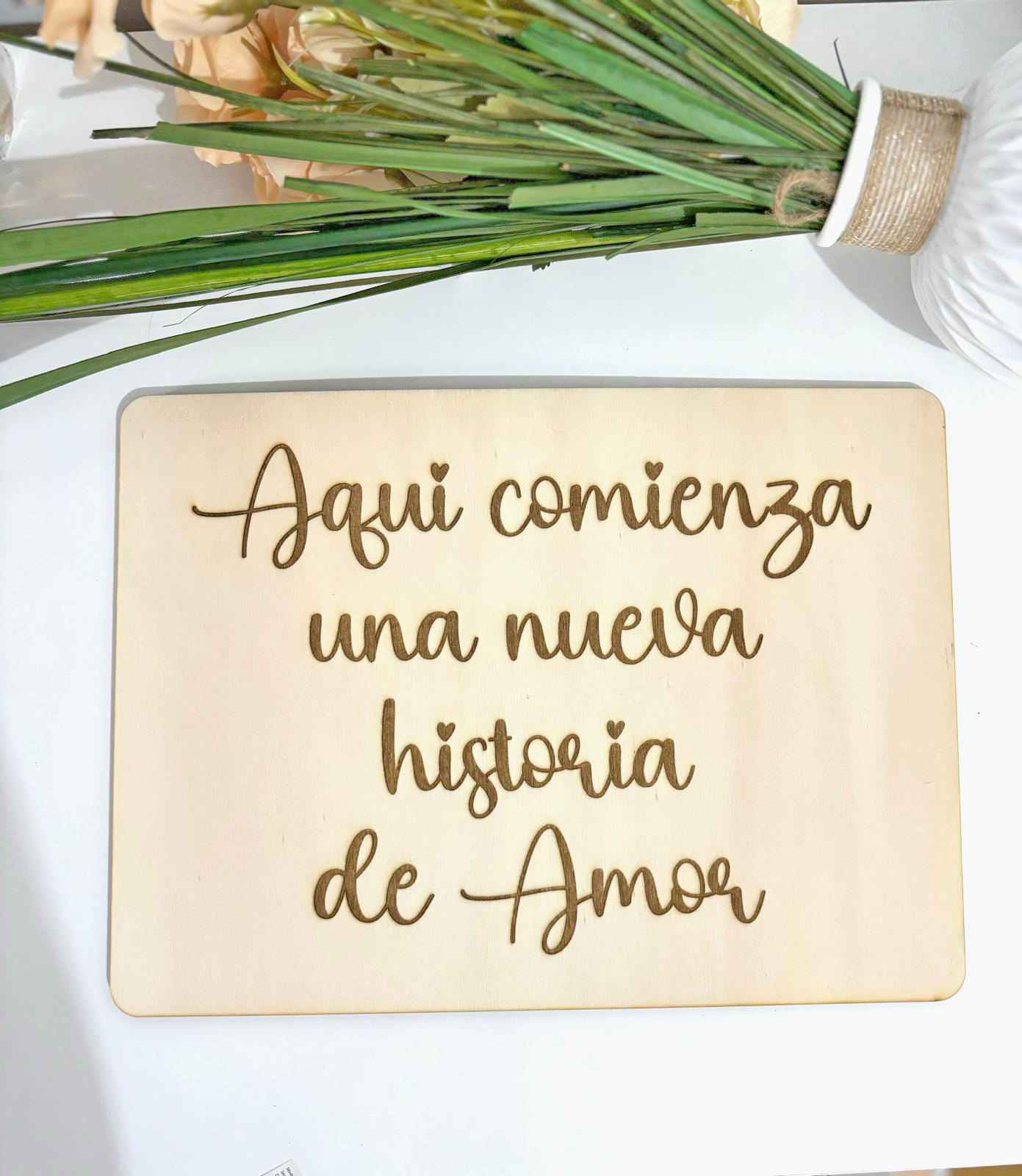 Cartel Personalizado pajes boda