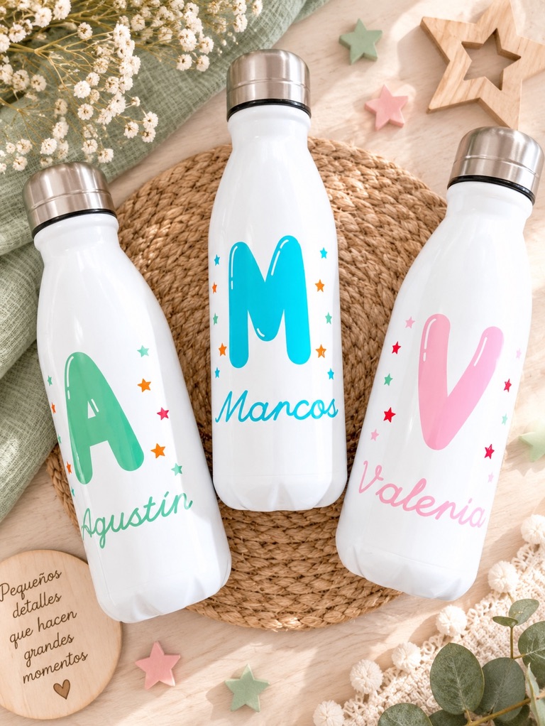 Botella personalizada con Nombre 550ml