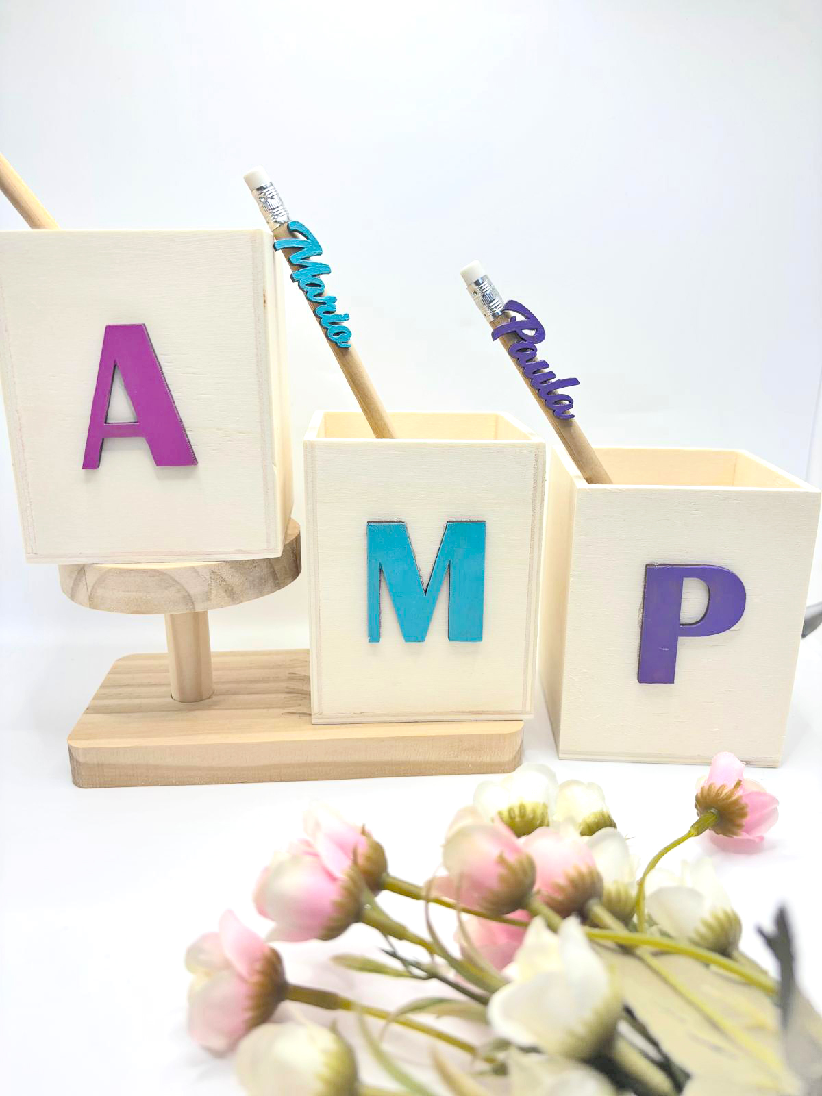 Porta Lapices y Lapicero personalizado
