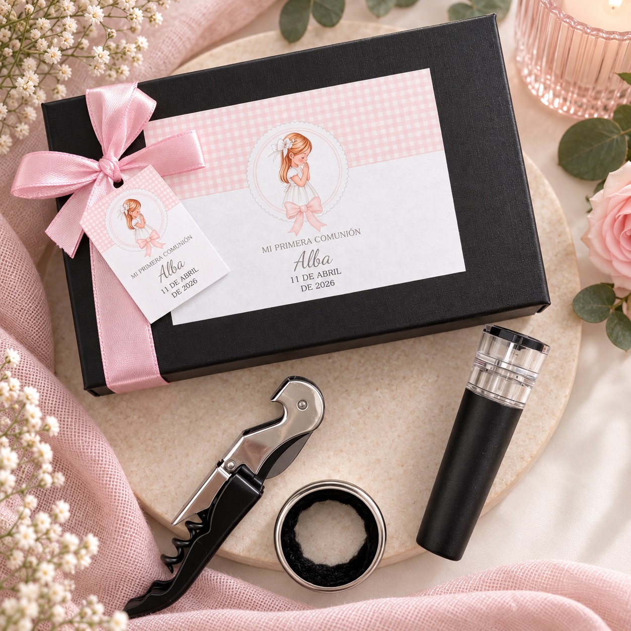 Set de vino Premium Personalizado