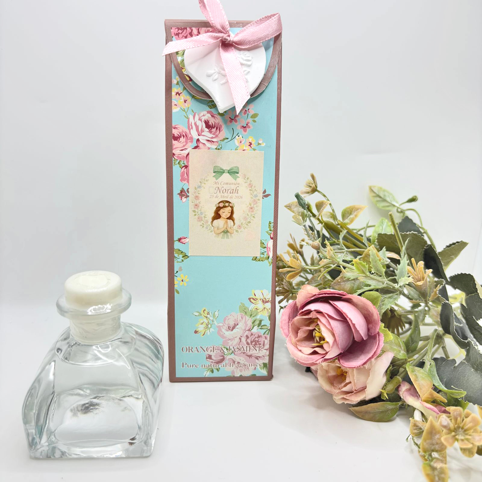 Ambientador Mikado Personalizado (Naranja & Jazmín)