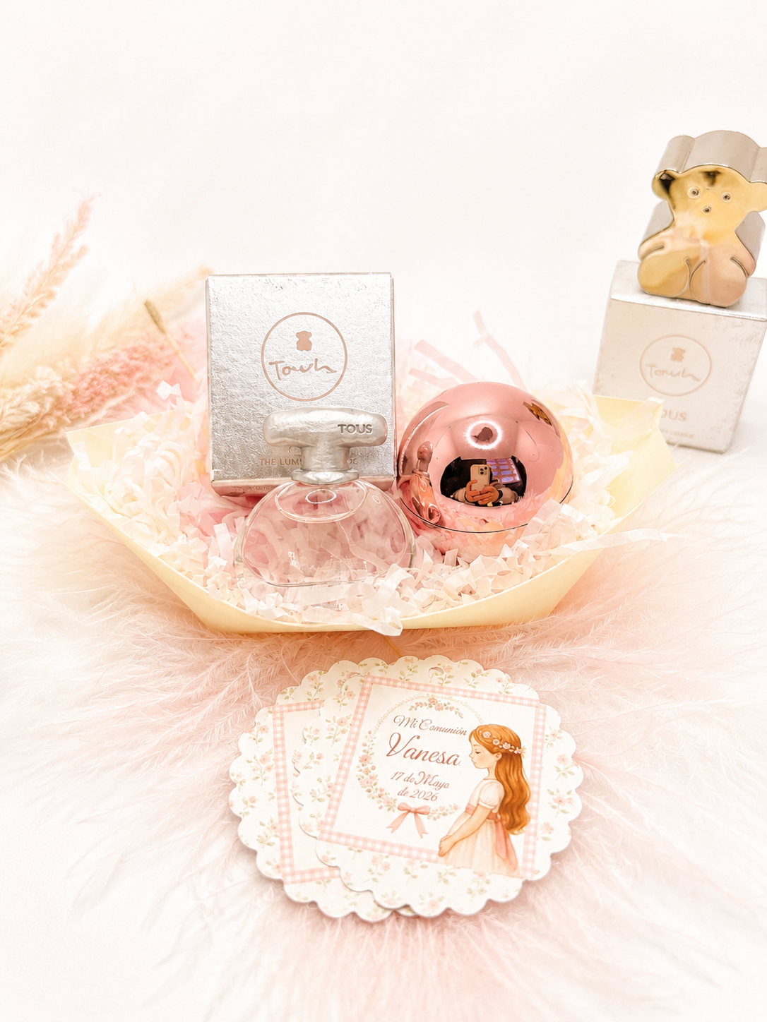 MiniPerfume Tous THE ILUMINOUS con balsamo labial en Barquita de Bambú