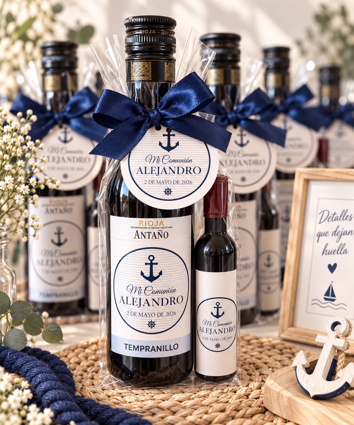 Vino tinto y botella sacacorchos abridor Personalizado