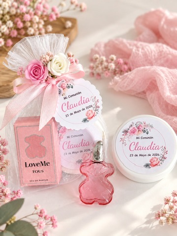 Mini perfume Tous con cremita en saquito